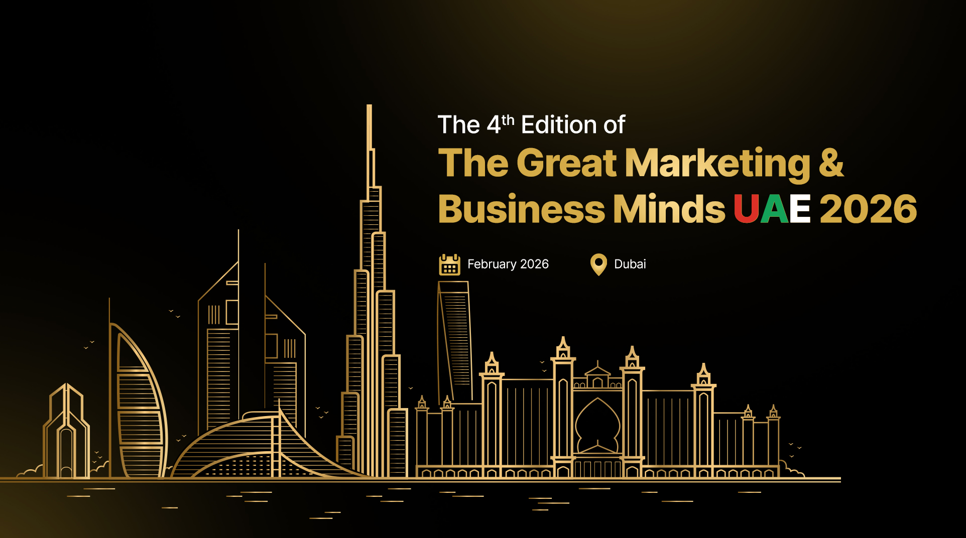 2 Dubai skyline banner